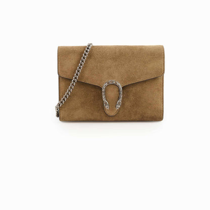 Gucci Dionysus WOC Suede Brown - photo 1