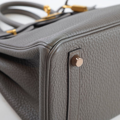 Hermes Birkin 25 Togo Gris - D Stamp - photo 12