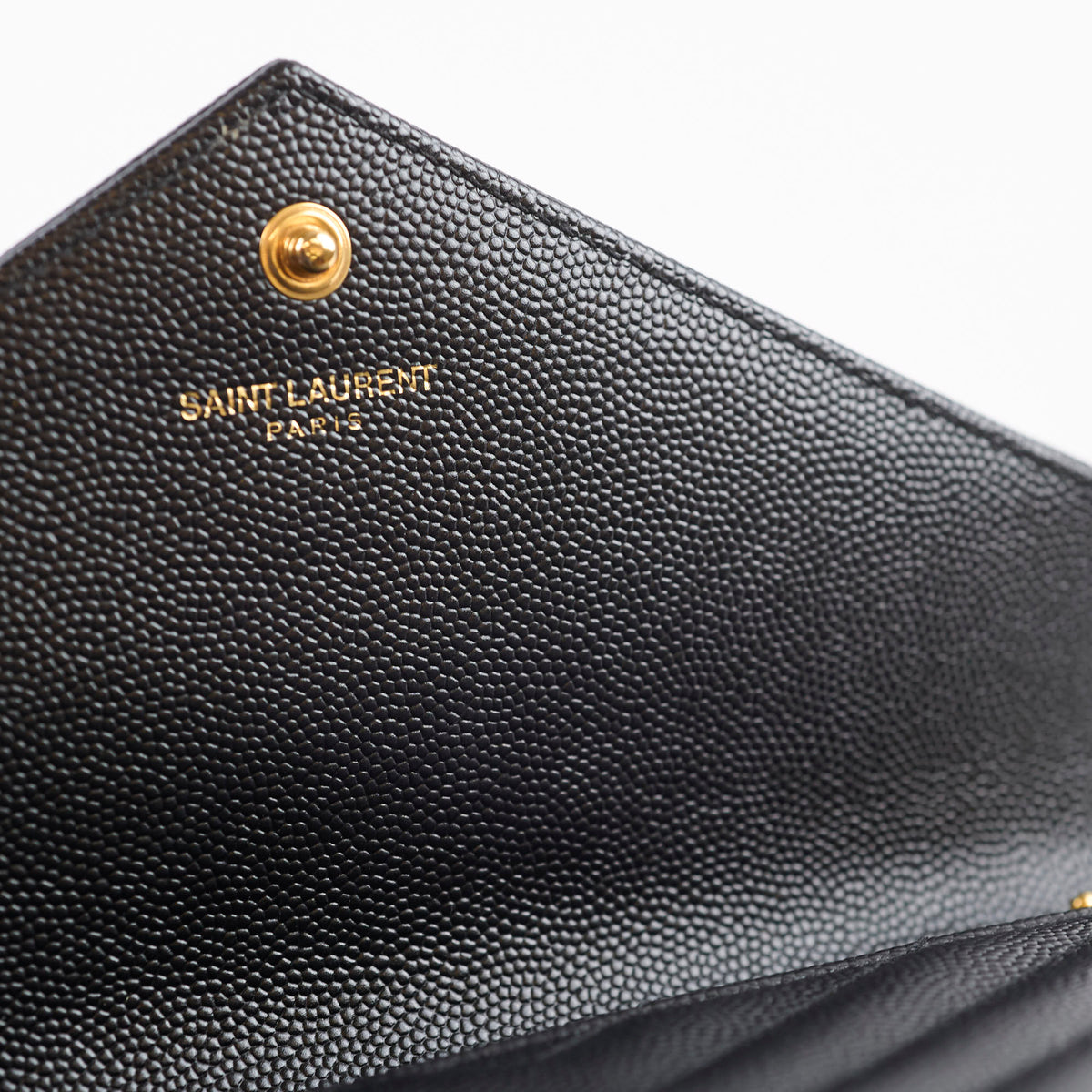 Saint Laurent Envelope Wallet on chain WOC - photo 8