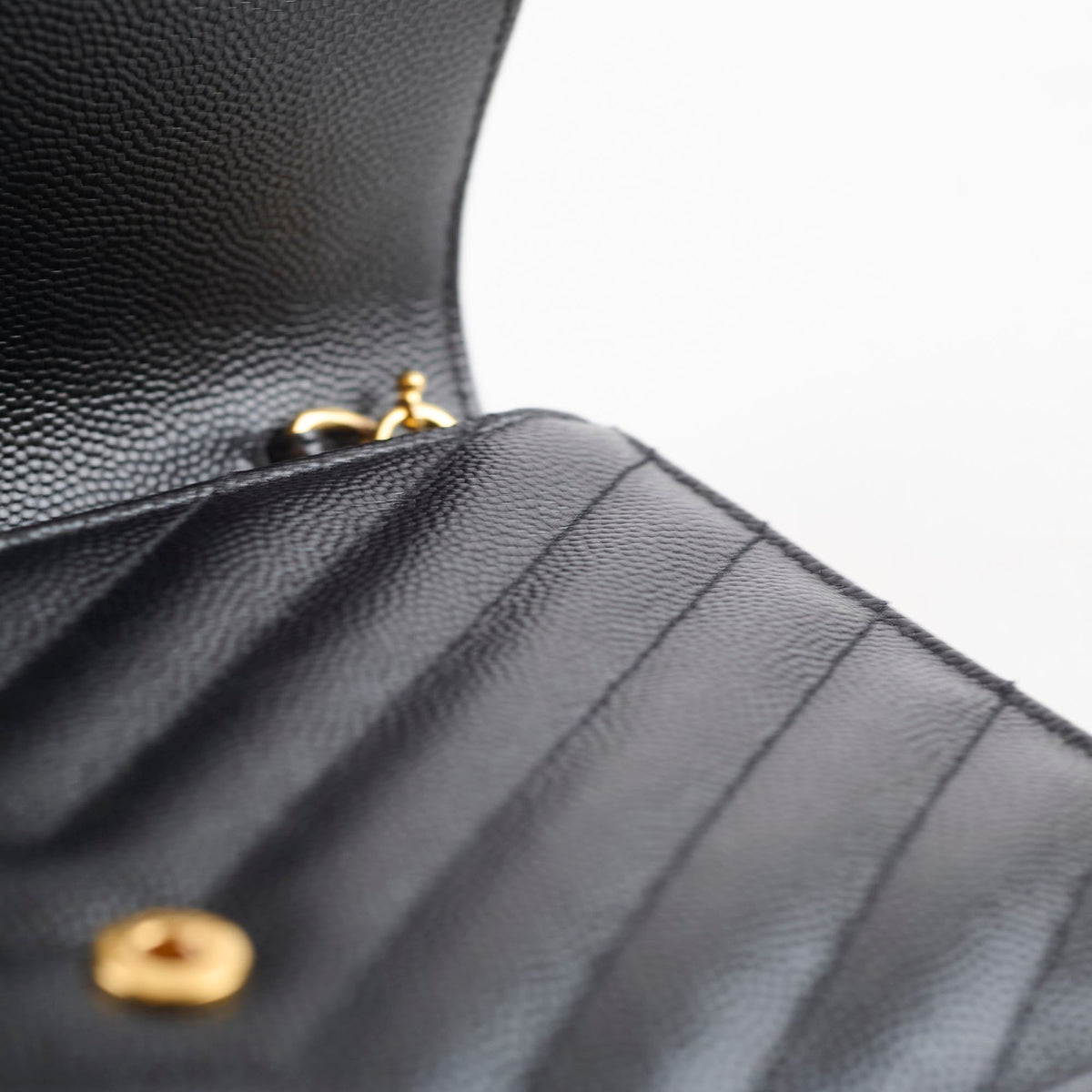 Saint Laurent Envelope Wallet on chain WOC - photo 10