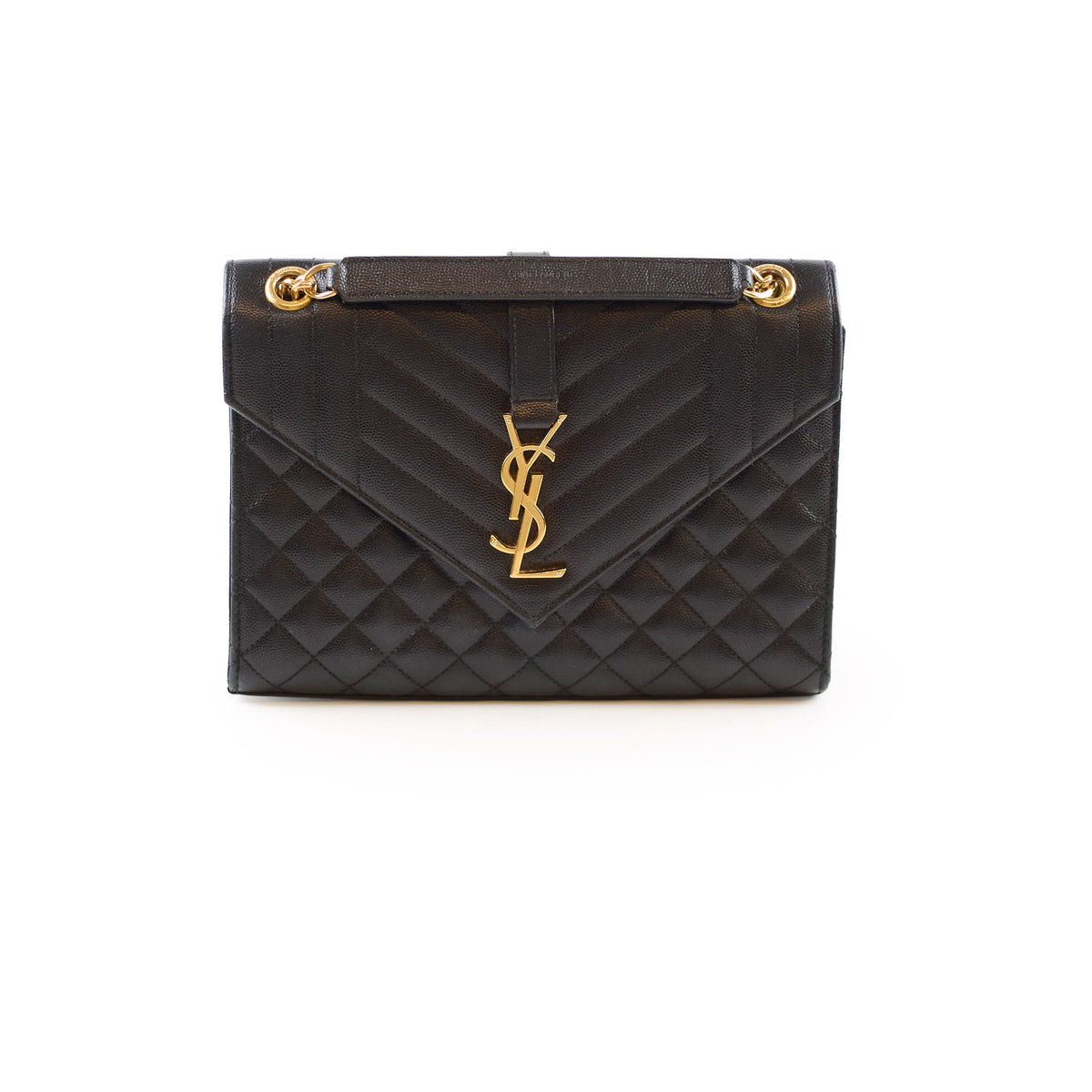 Saint Laurent Envelope Bag Black - photo 1