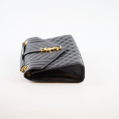Saint Laurent Envelope Bag Black - photo 2