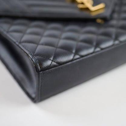 Saint Laurent Envelope Bag Black - photo 10
