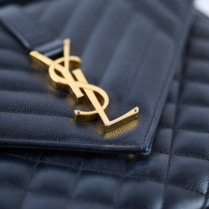 Saint Laurent Envelope Bag Black - photo 13