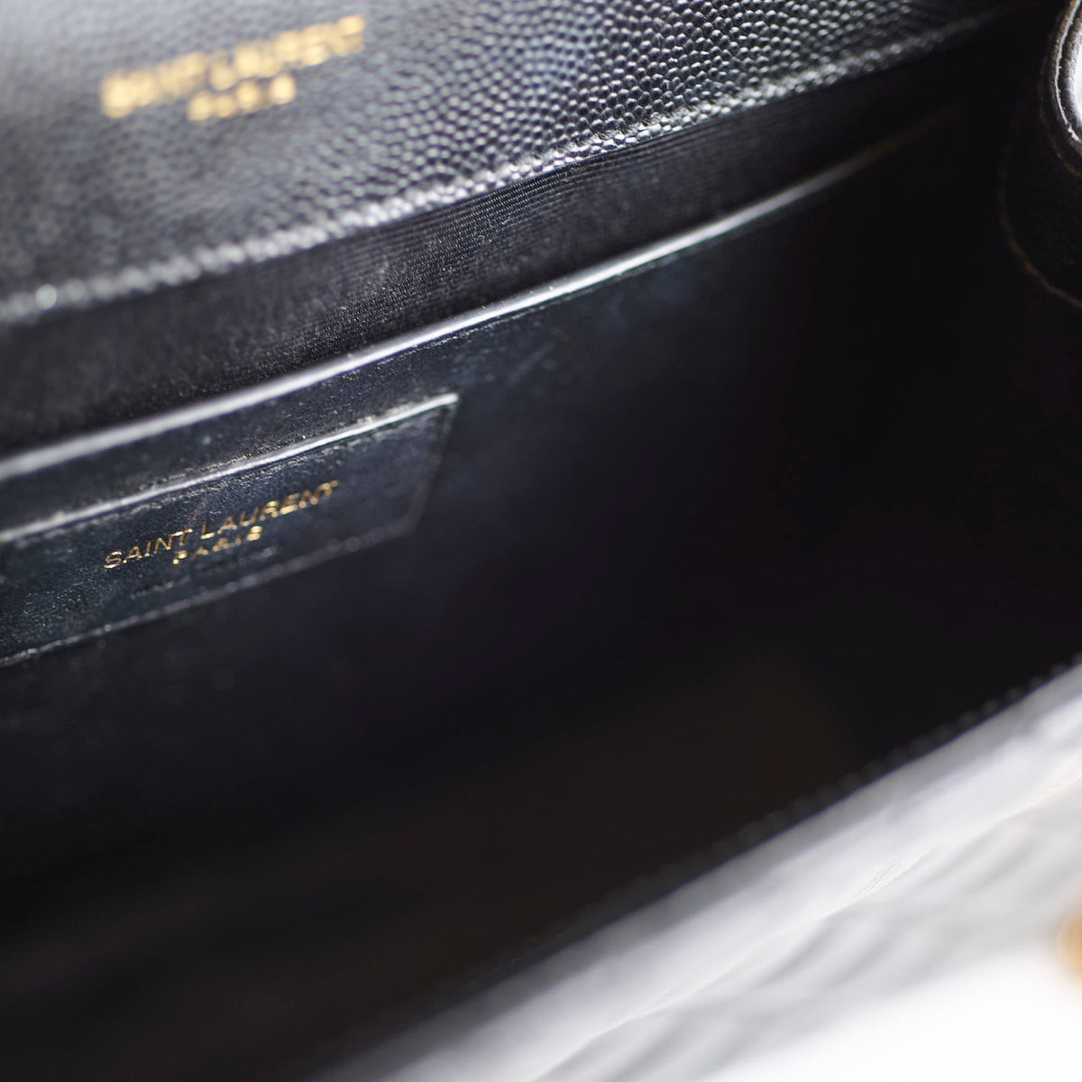 Saint Laurent Envelope Bag Black - photo 8