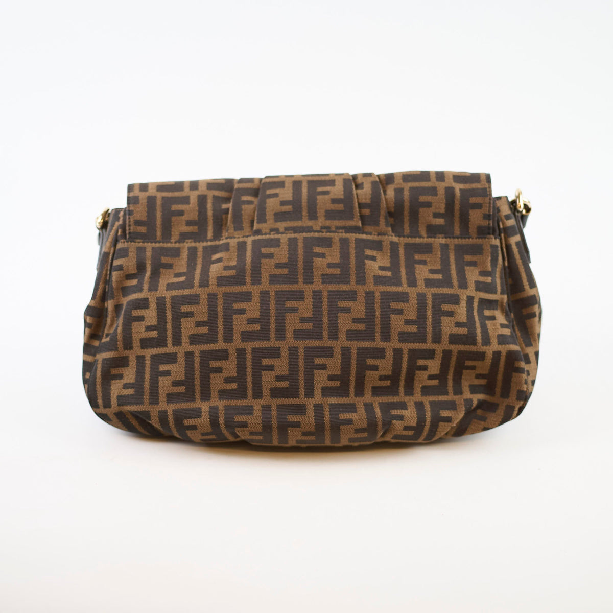 Fendi Vintage Zucca Canvas Mia Flap Bag - photo 2