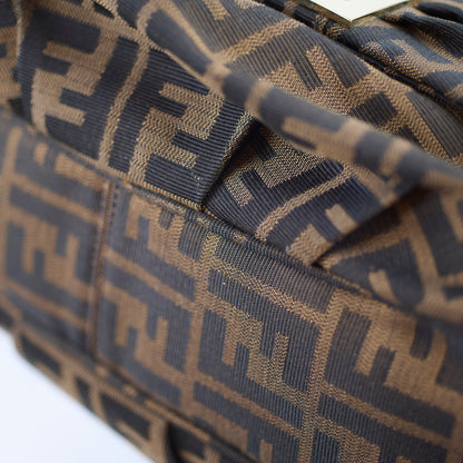 Fendi Vintage Zucca Canvas Mia Flap Bag - photo 11