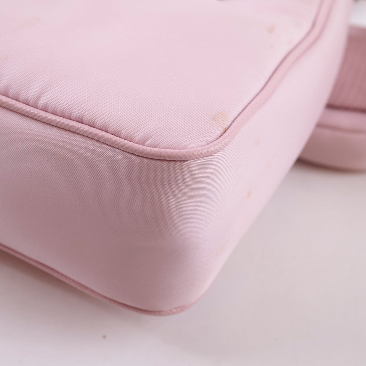 Prada Mini Re-edition 2000 Crossbody Pale Pink - photo 10