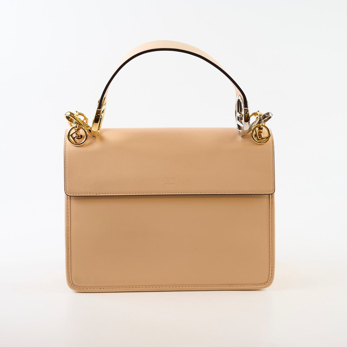 Fendi Kan I Shoulder Bag Beige - photo 5