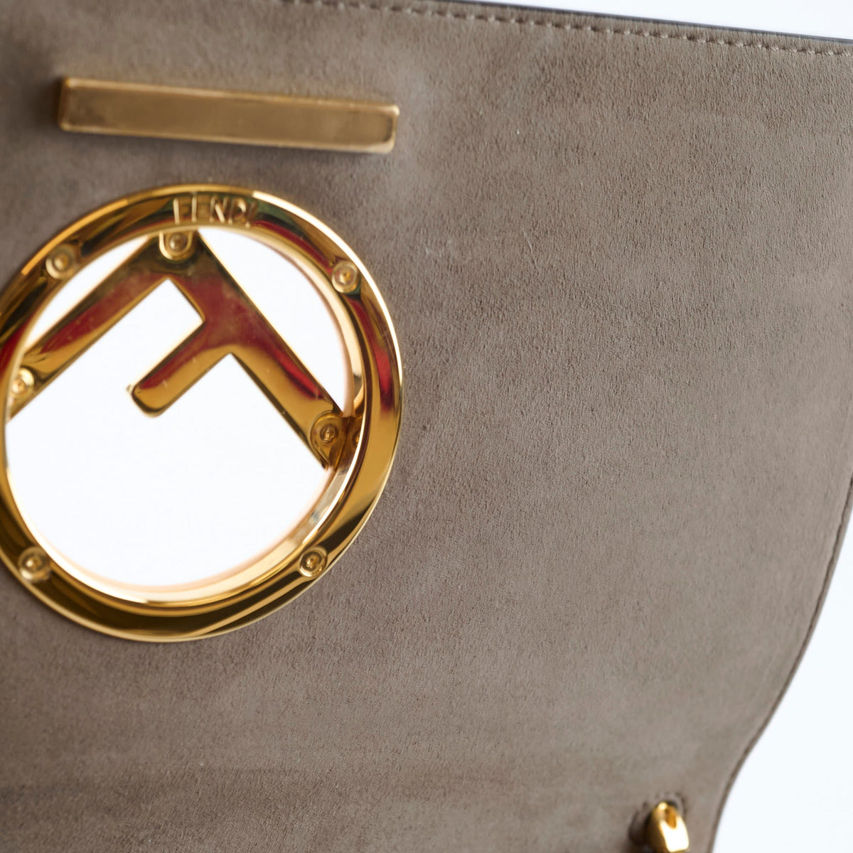 Fendi Kan I Shoulder Bag Beige - photo 10
