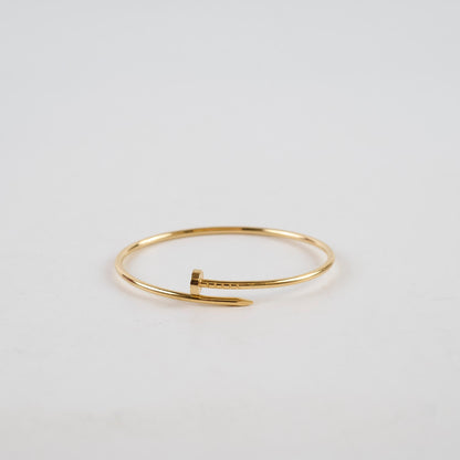Cartier Juste Un Clou SM Yellow Gold Bracelet Size 18 - photo 3