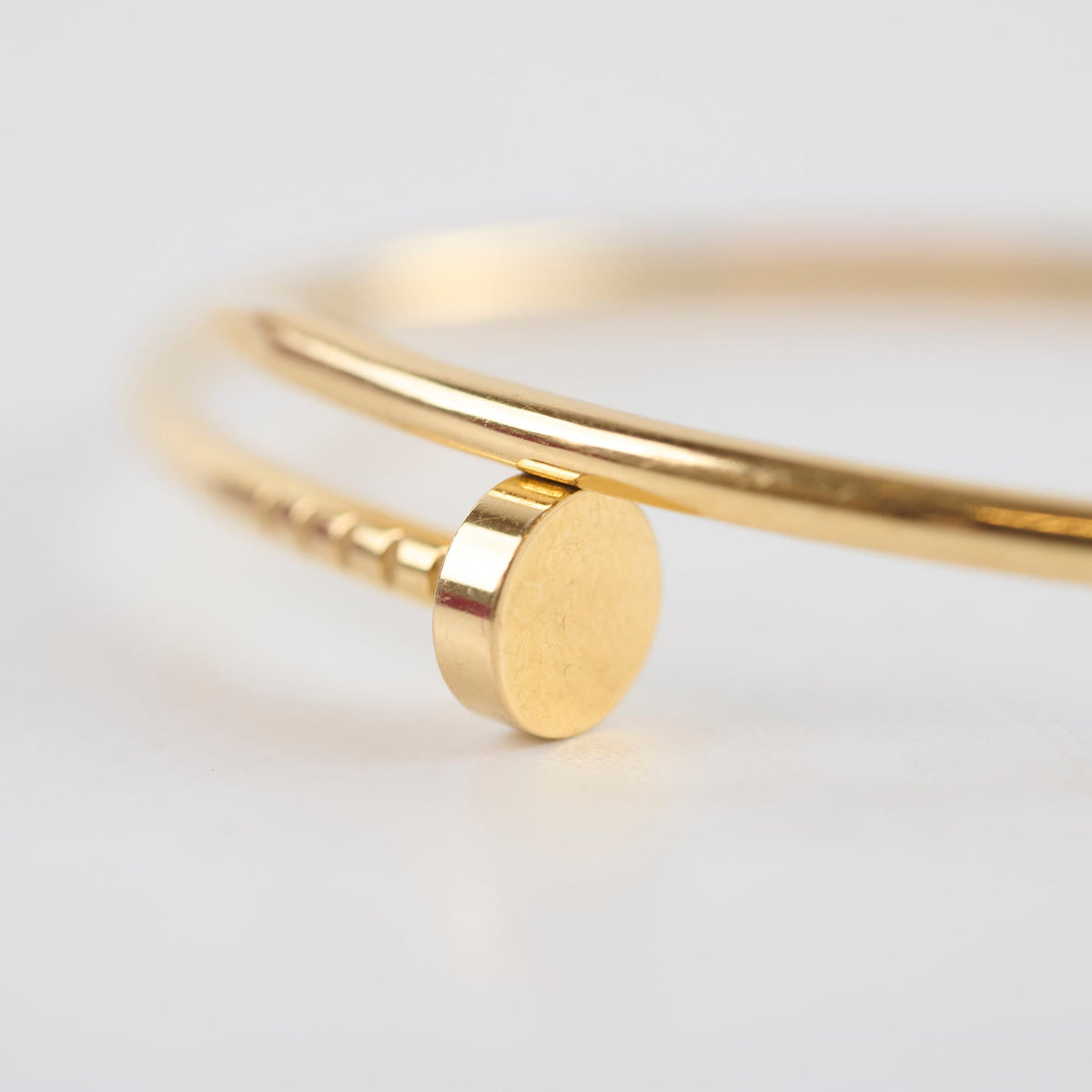 Cartier Juste Un Clou SM Yellow Gold Bracelet Size 18 - photo 7