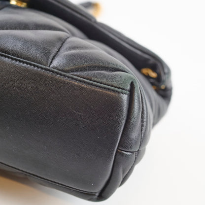 Saint Laurent Small Lou Puffer Black Lambskin - photo 5
