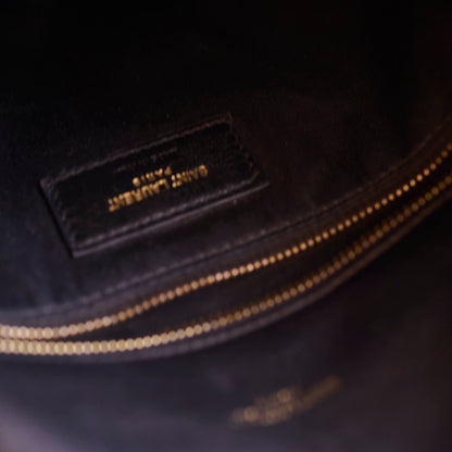 Saint Laurent Small Lou Puffer Black Lambskin - photo 10