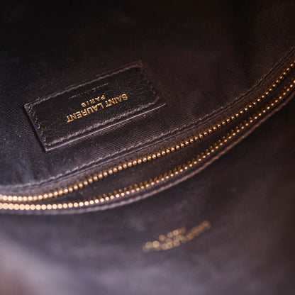 Saint Laurent Small Lou Puffer Black Lambskin - photo 11