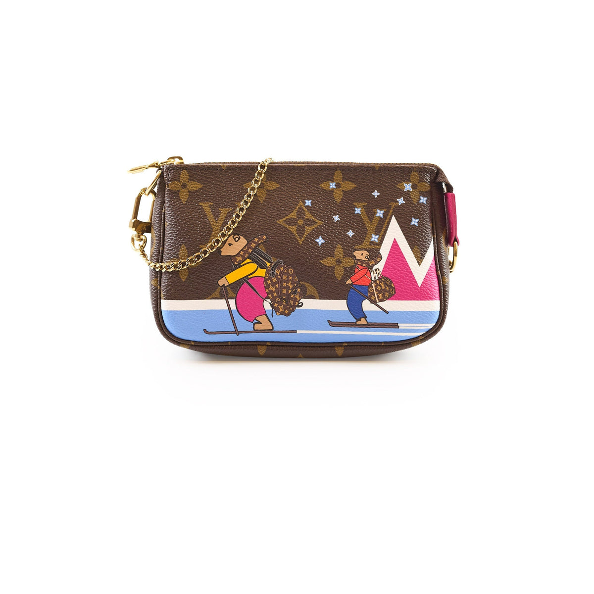Louis Vuitton Xmas Animation Mini Pochette Bears - photo 1