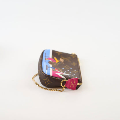 Louis Vuitton Xmas Animation Mini Pochette Bears - photo 3