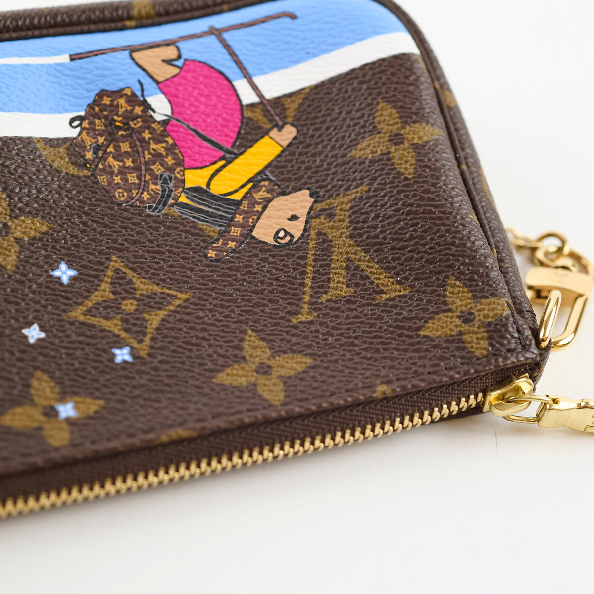 Louis Vuitton Xmas Animation Mini Pochette Bears - photo 6