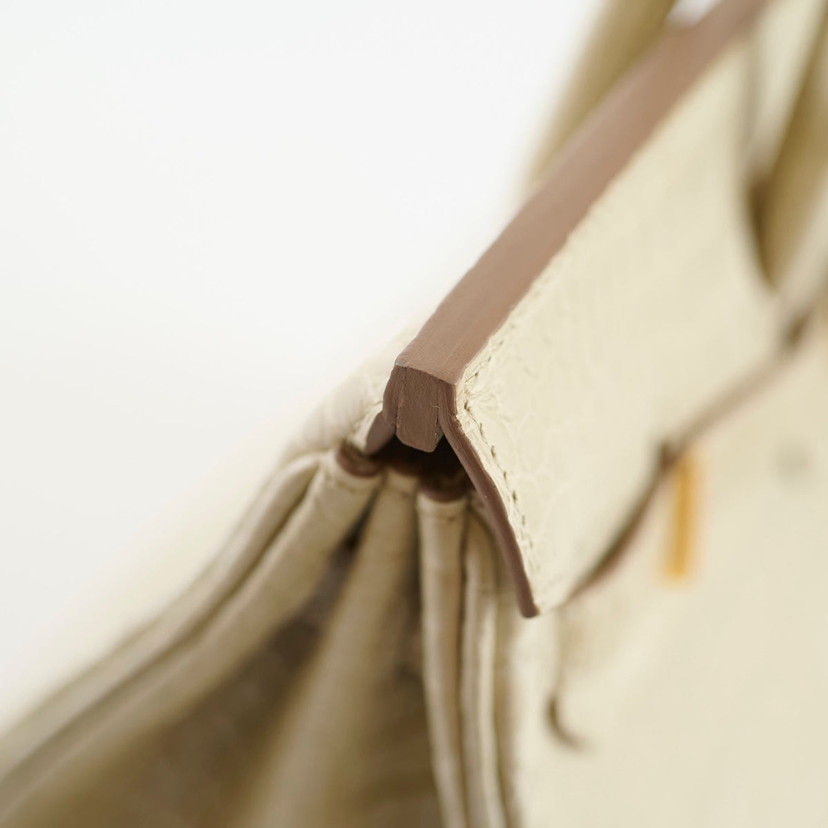 Hermes Birkin 25 Beton Alligator Matte B Stamp - photo 9