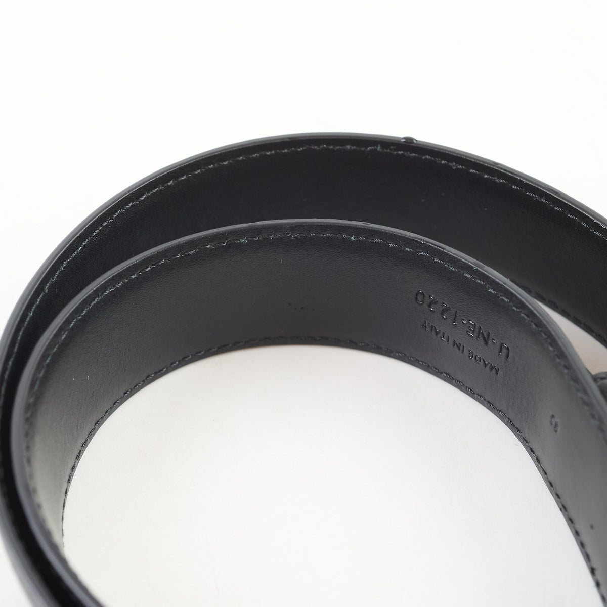 Celine Triomphe Horsebit Belt Black Size 85 - photo 5