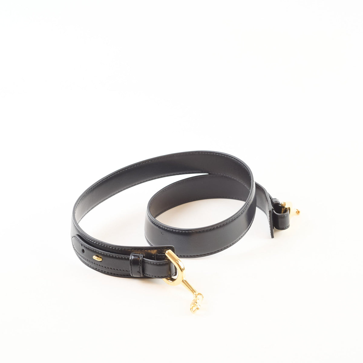 Celine Triomphe Horsebit Belt Black Size 85 - photo 2
