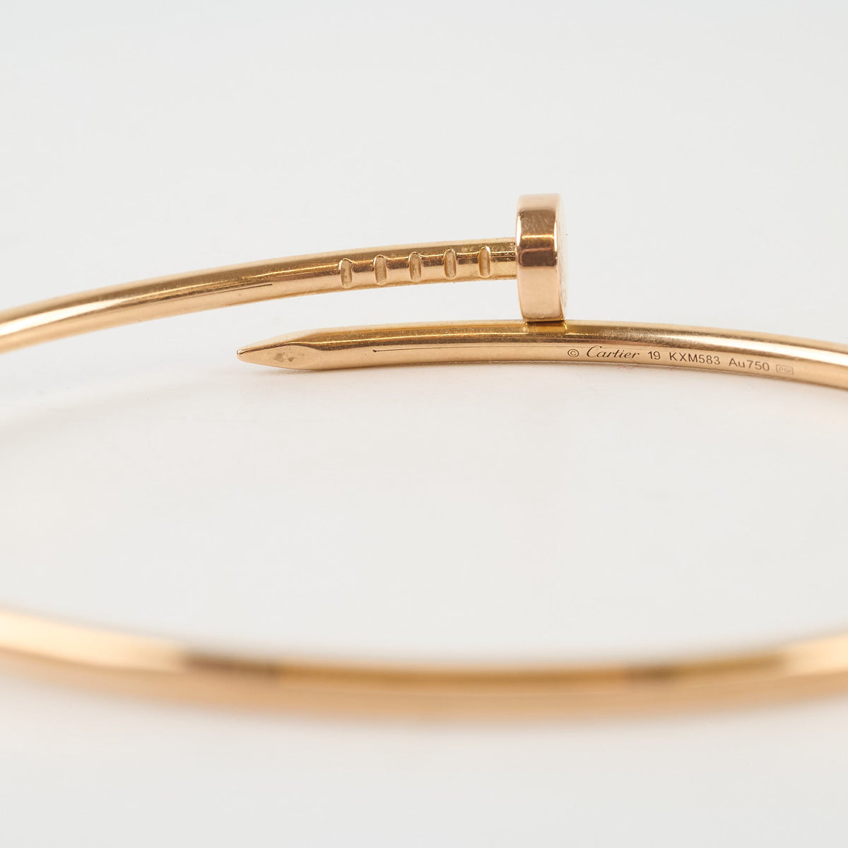 Cartier Juc Small Model Bracelet Size 19 - photo 4