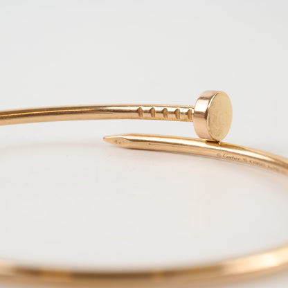 Cartier Juc Small Model Bracelet Size 19 - photo 5