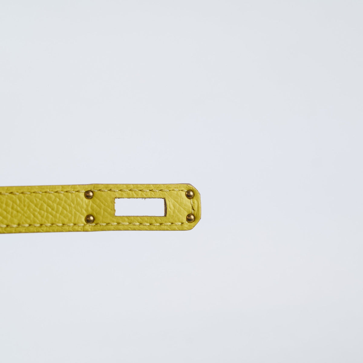 Hermes Kelly 25 Epsom Lime Y Stamp - photo 14