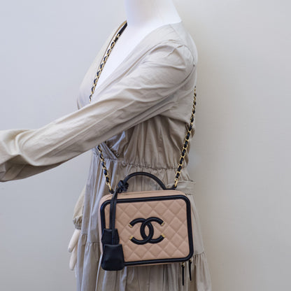 Chanel Filigree Black Beige - photo 15