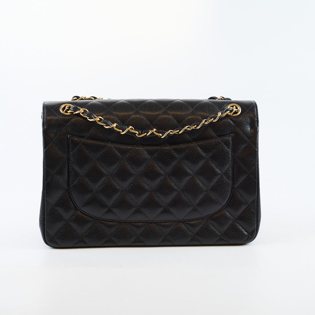 Chanel Double Flap Jumbo Black Caviar GHW - photo 2