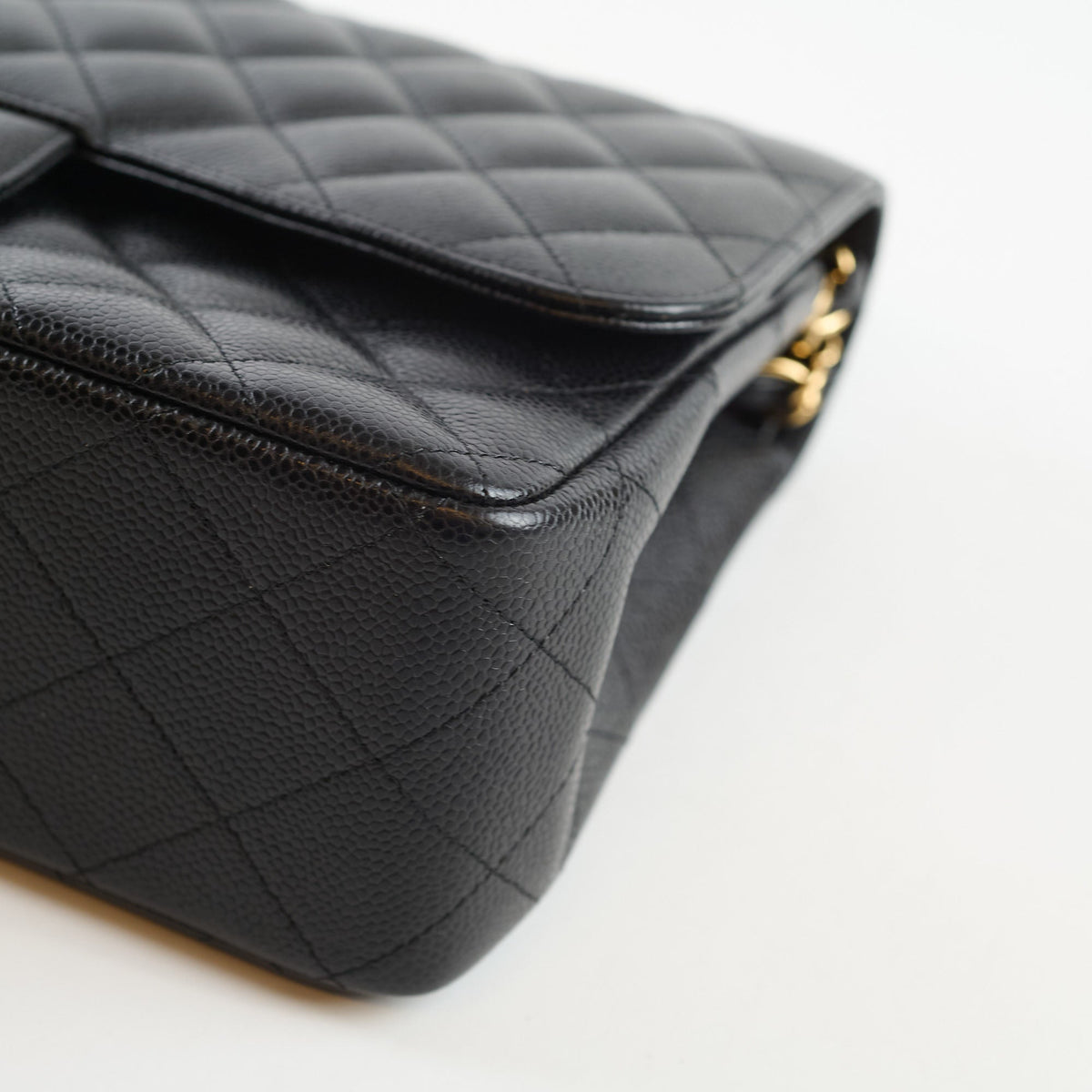 Chanel Double Flap Jumbo Black Caviar GHW - photo 5