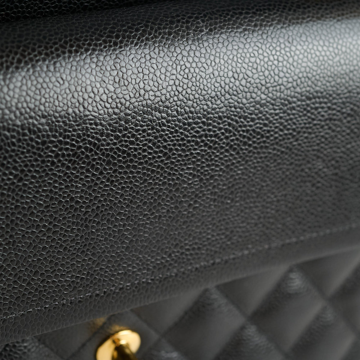 Chanel Double Flap Jumbo Black Caviar GHW - photo 12