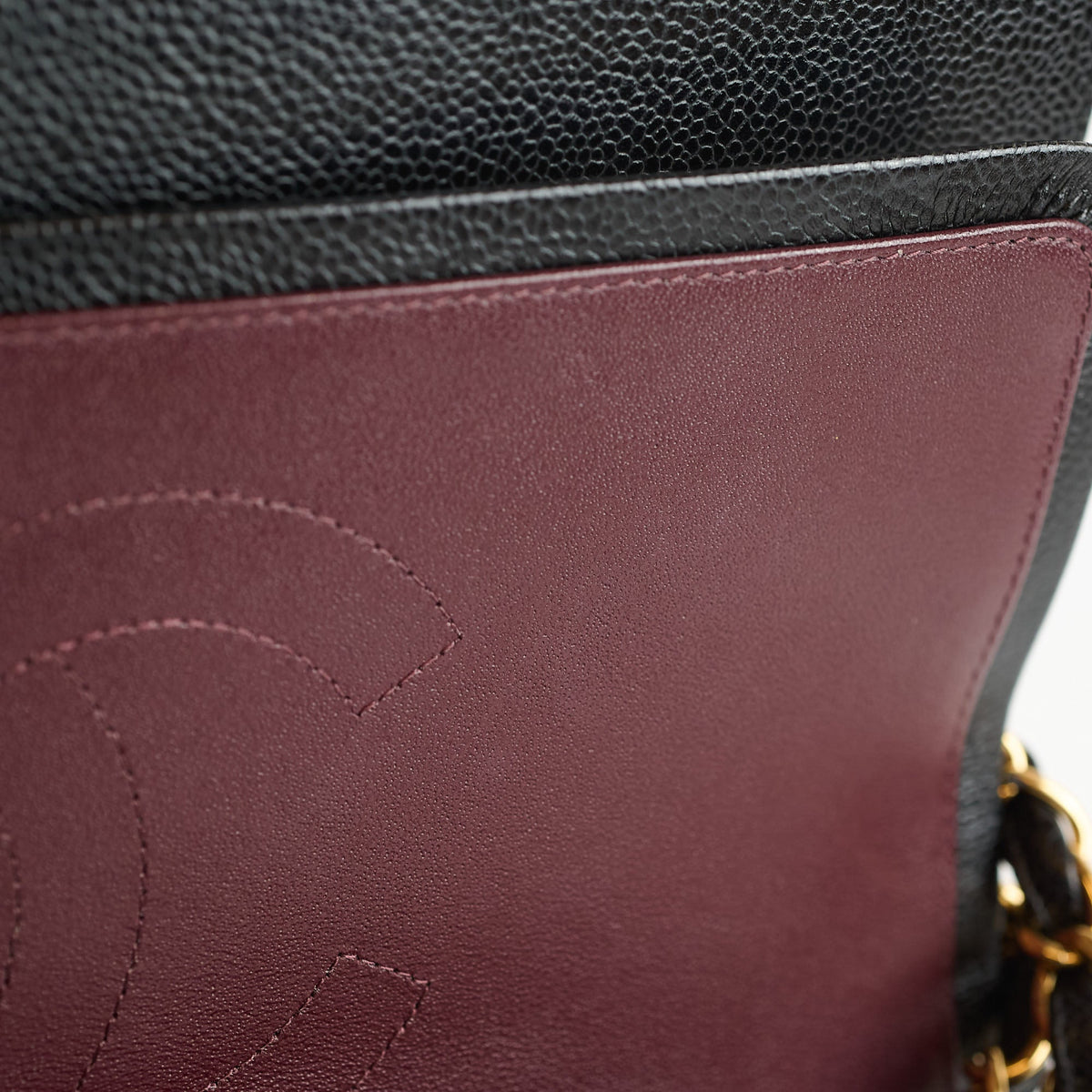 Chanel Double Flap Jumbo Black Caviar GHW - photo 18