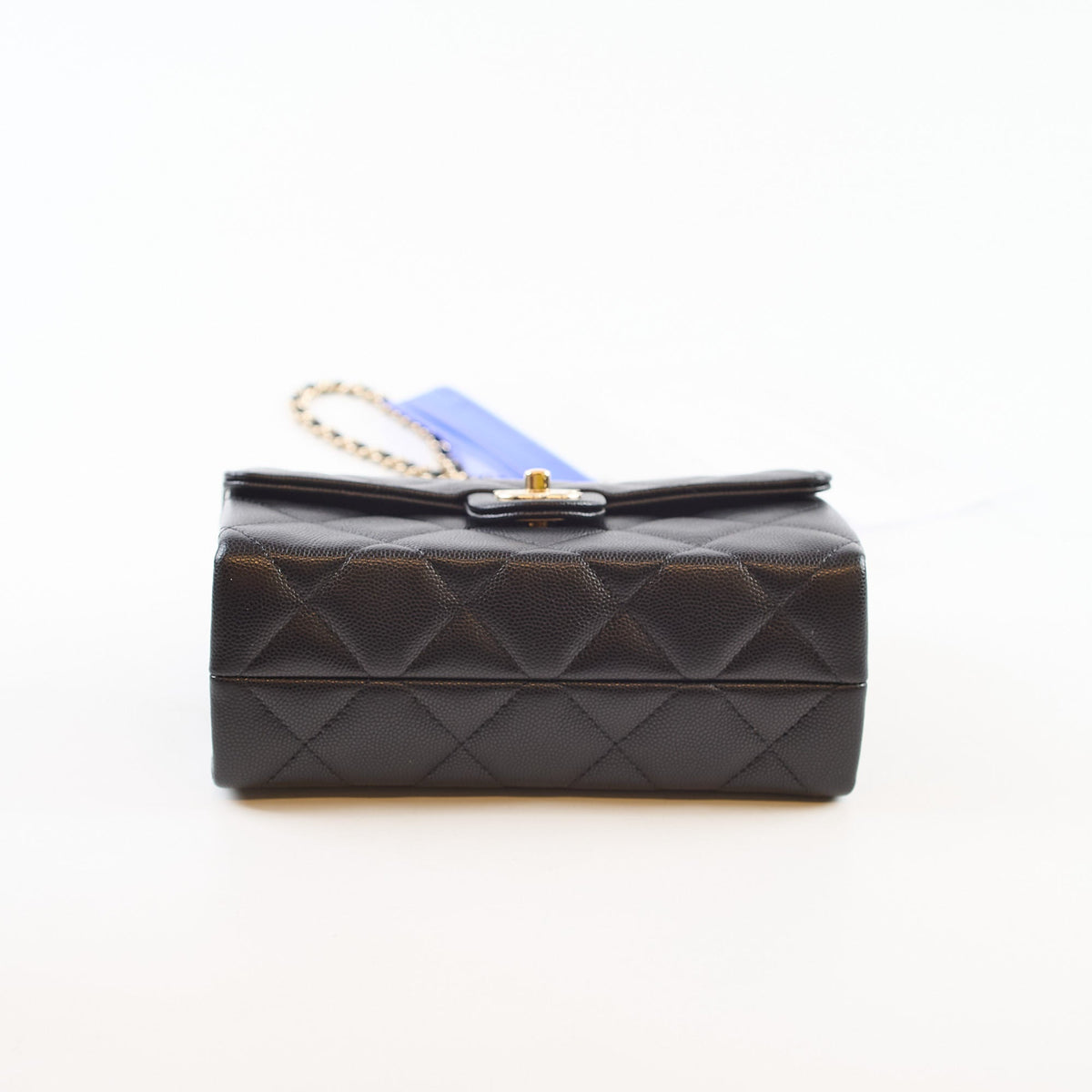 Chanel 25S Retro Twist Black Caviar Microchip - photo 3