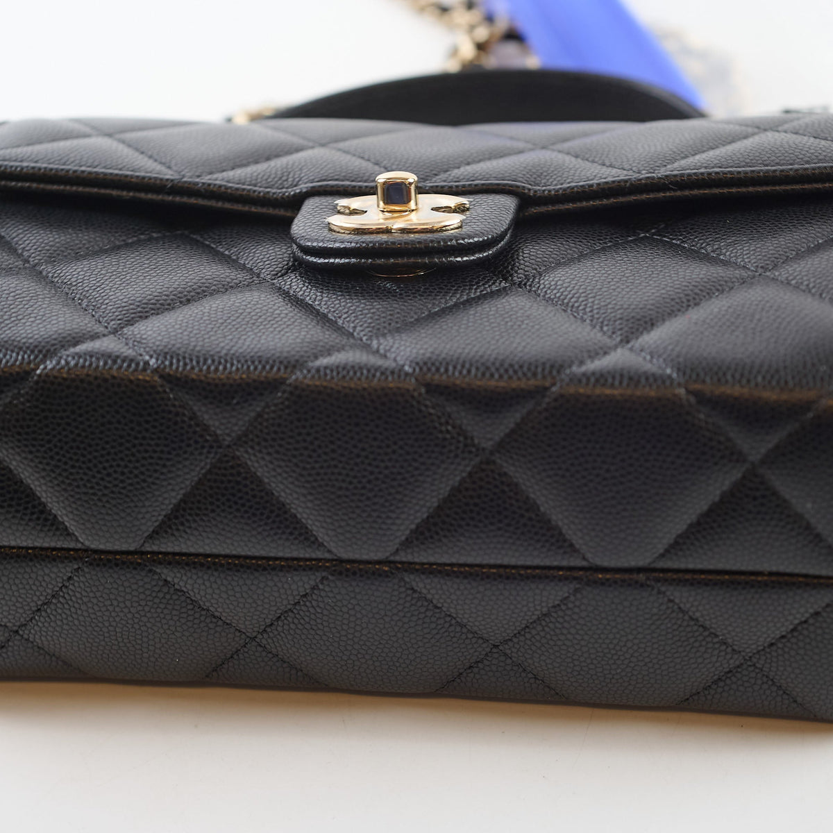 Chanel 25S Retro Twist Black Caviar Microchip - photo 11