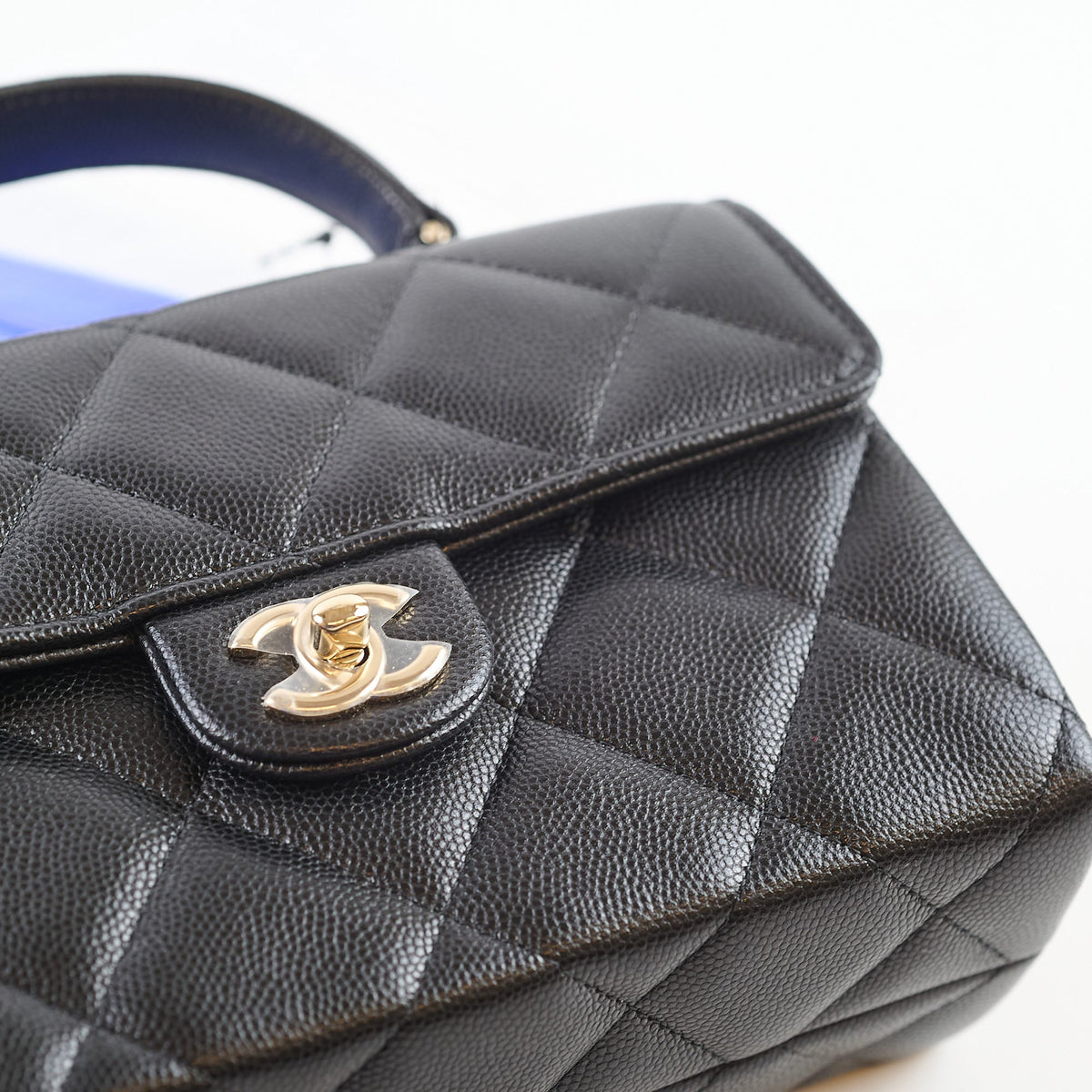 Chanel 25S Retro Twist Black Caviar Microchip - photo 13