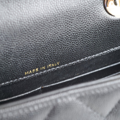 Chanel 25S Retro Twist Black Caviar Microchip - photo 10