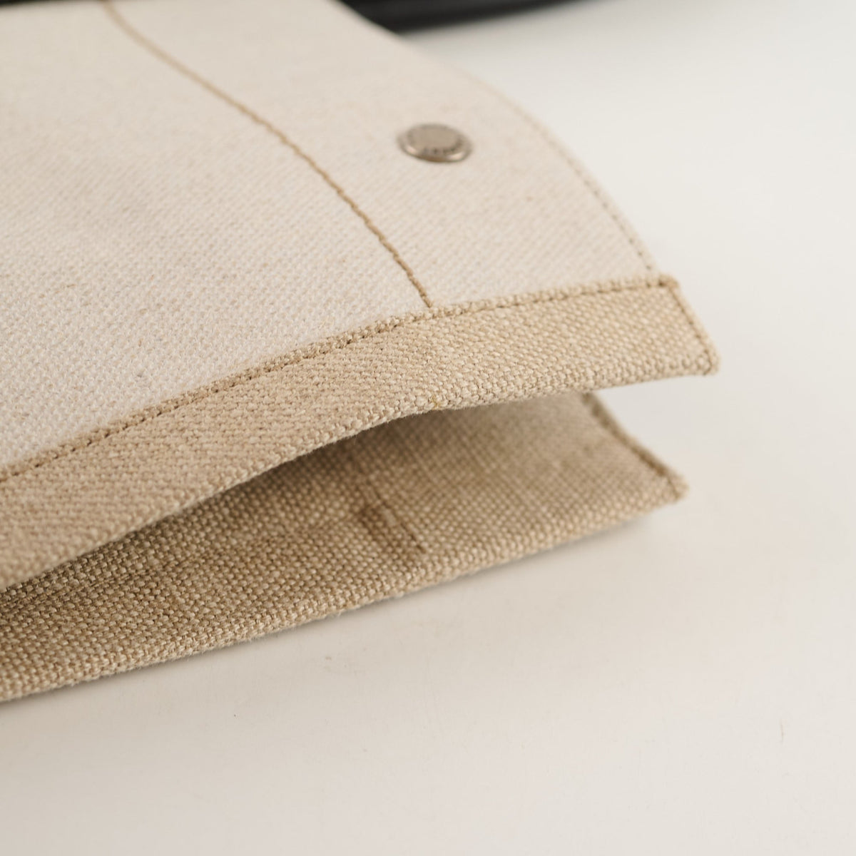 Saint Laurent Rive Gauche Canvas tote Ivory - photo 6