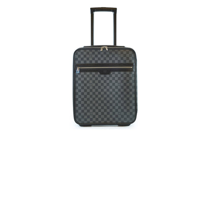 Louis Vuitton Pegase Suitcase 45 Damier Graphite - photo 1