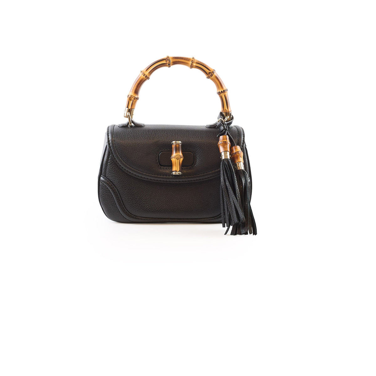 Gucci Bamboo 1947 Medium Black - photo 1