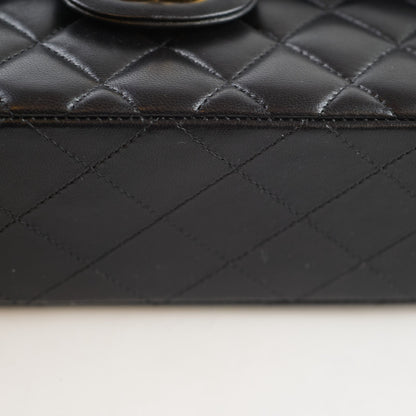 Chanel Small Double Classic Flap Lambskin Black - photo 14