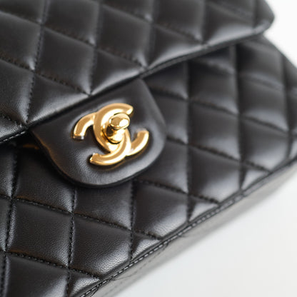Chanel Small Double Classic Flap Lambskin Black - photo 16