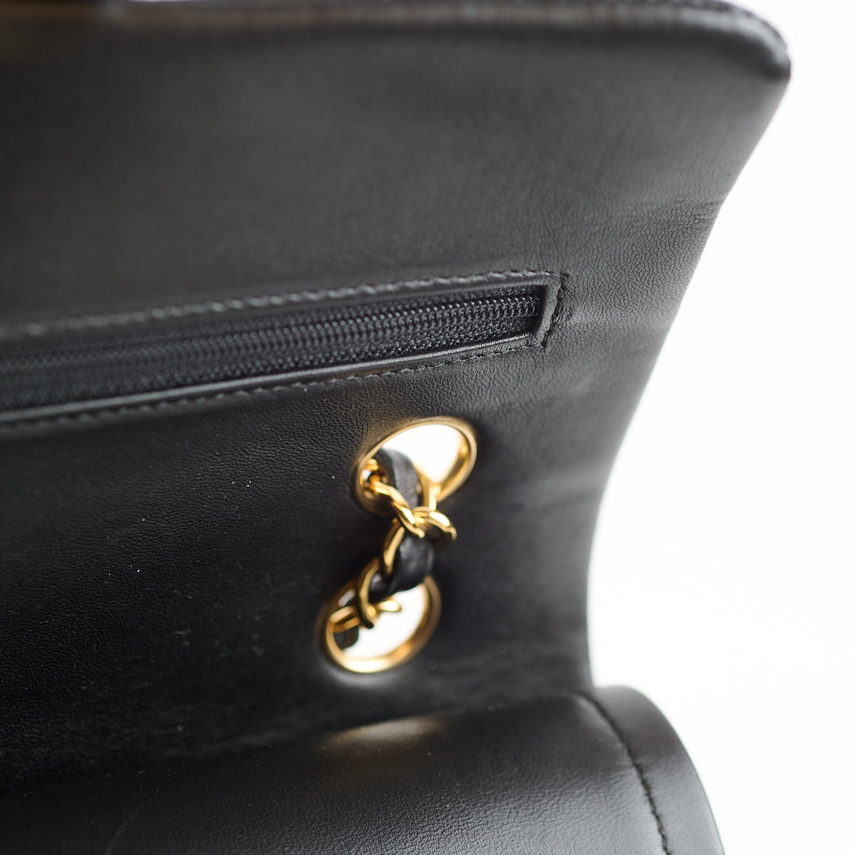 Chanel Small Double Classic Flap Lambskin Black - photo 9