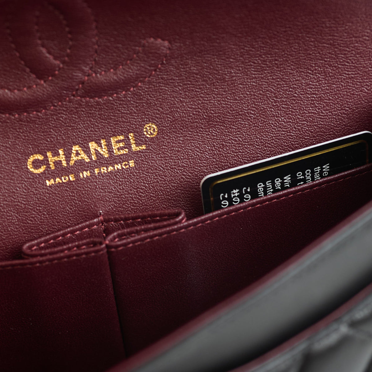 Chanel Small Double Classic Flap Lambskin Black - photo 12