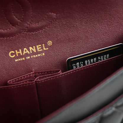 Chanel Small Double Classic Flap Lambskin Black - photo 12