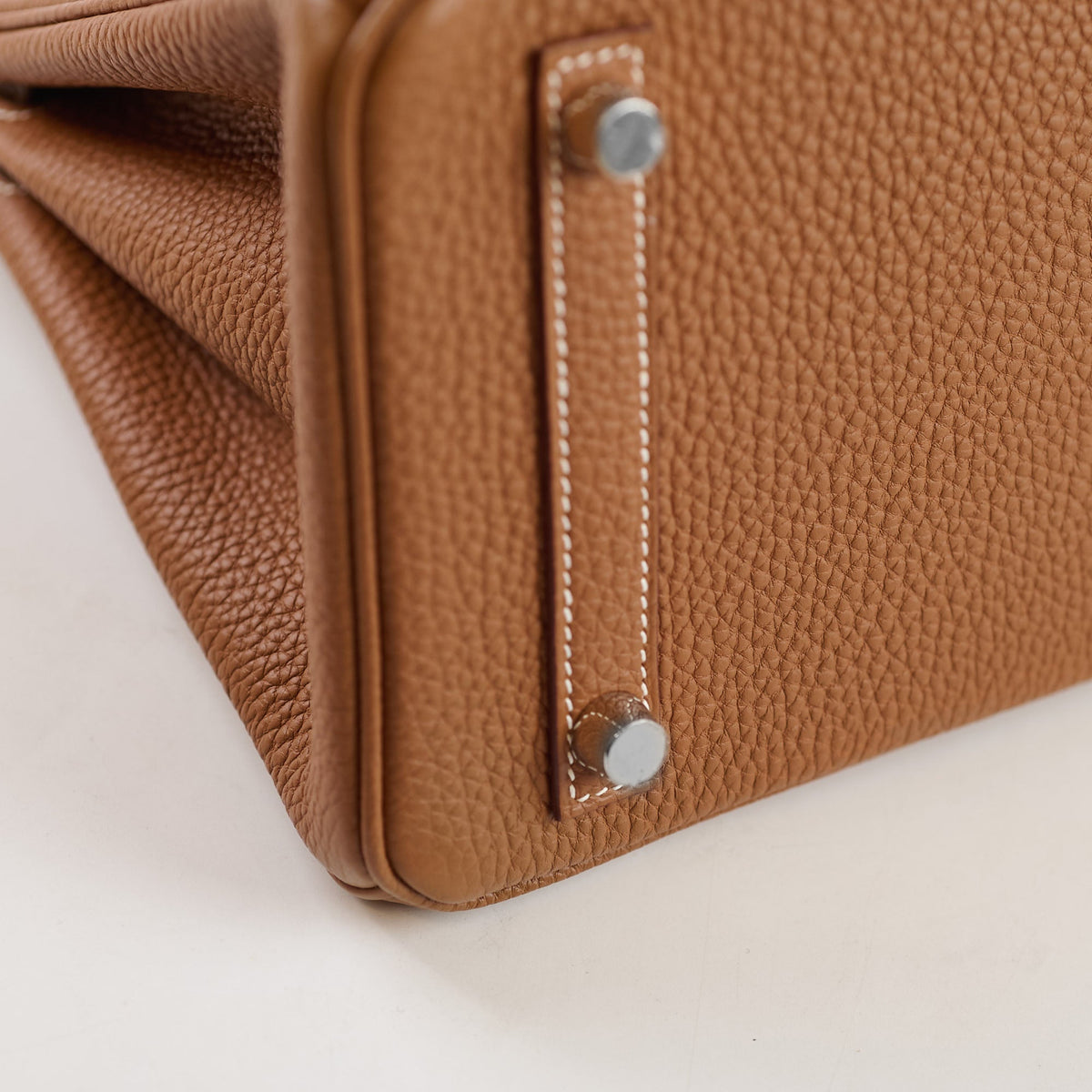 Hermes Birkin 25 Gold Togo PHW K Stamp - photo 16