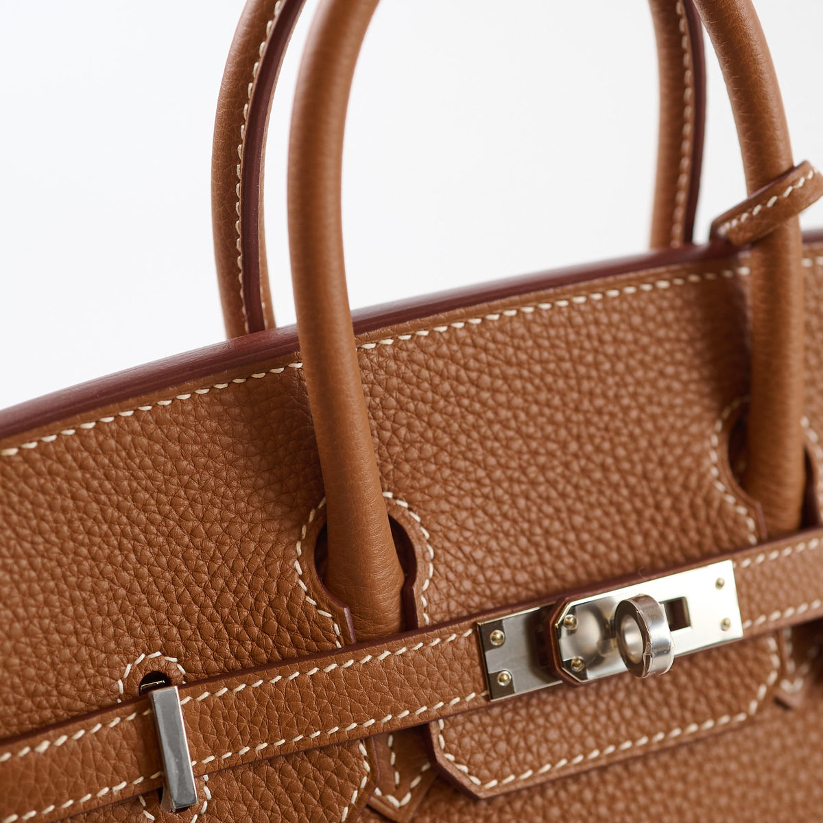 Hermes Birkin 25 Gold Togo PHW K Stamp - photo 12