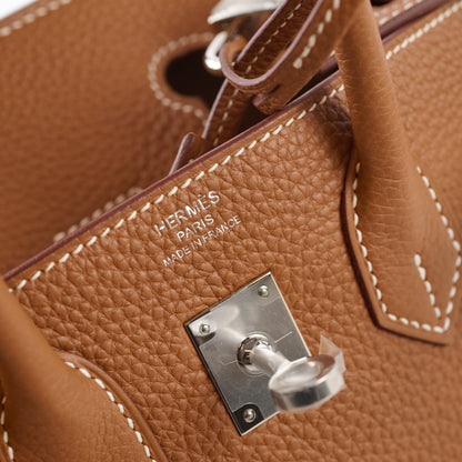 Hermes Birkin 25 Gold Togo PHW K Stamp - photo 11