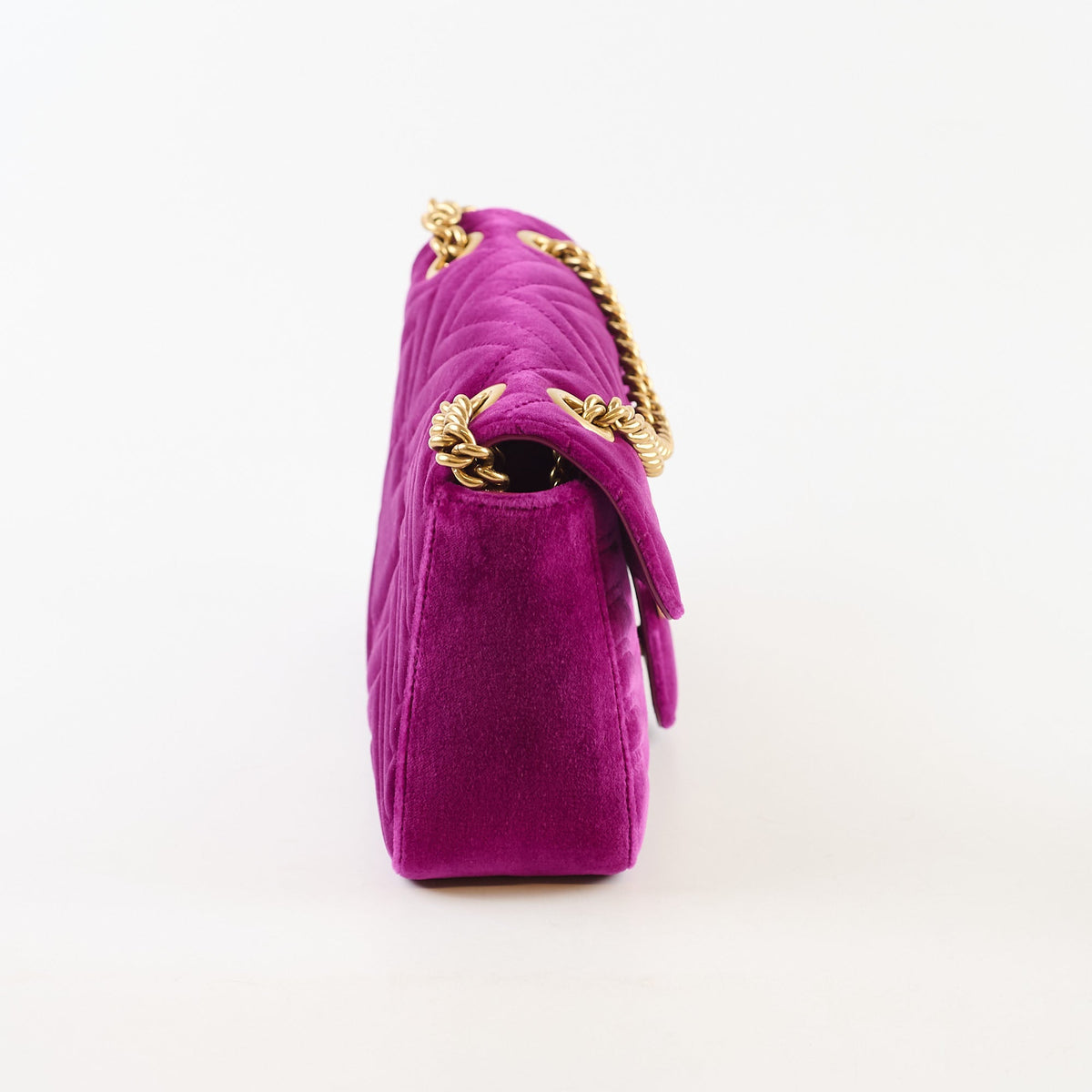 Gucci Marmont Purple Velvet Medium - photo 3