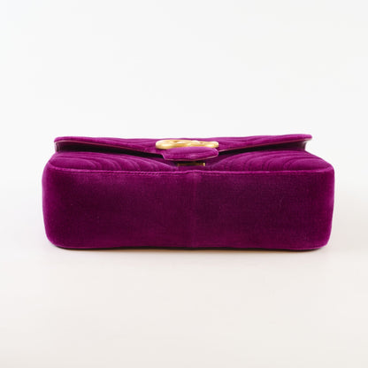 Gucci Marmont Purple Velvet Medium - photo 4